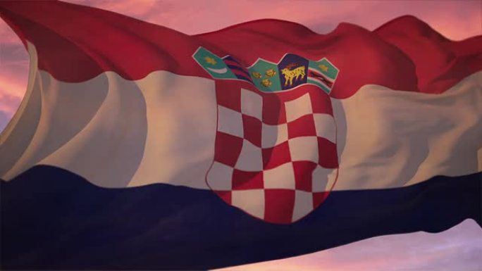 克罗地亚的国旗克罗地亚国旗