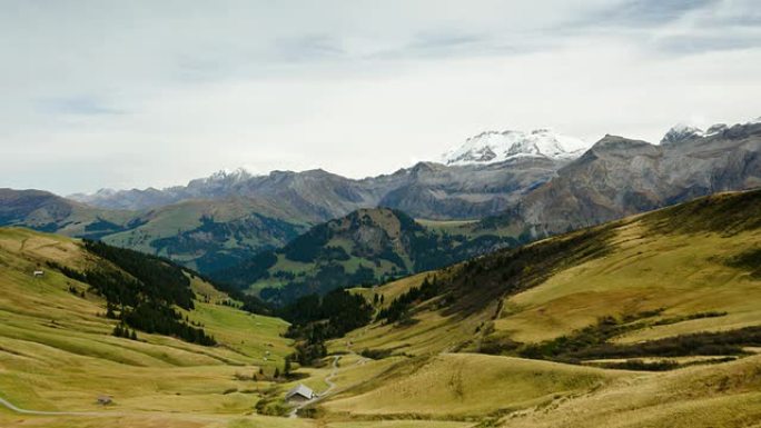 Lenk山谷和Wildstrubel延时