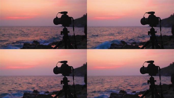 高清: 相机拍照。