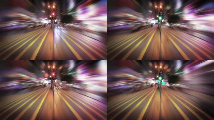 城市中的交通信号灯