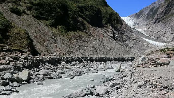 Franz Josef冰川，新西兰