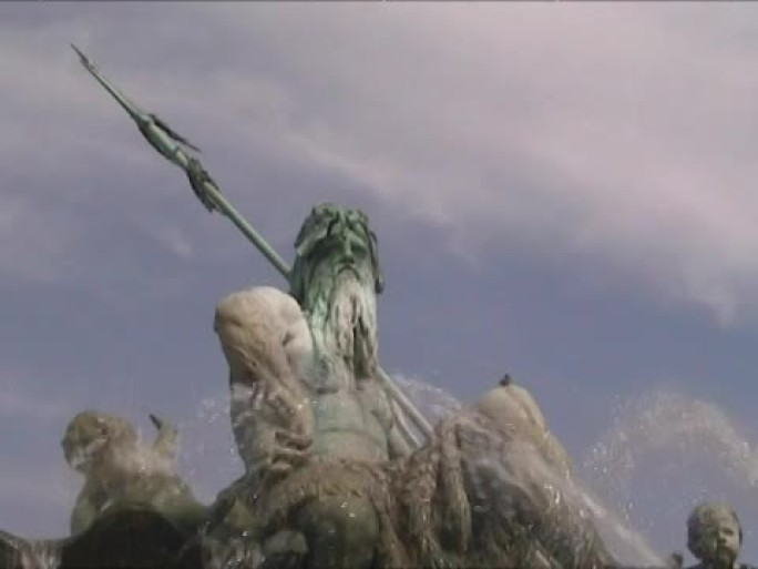 海神喷泉海神雕塑海神雕像