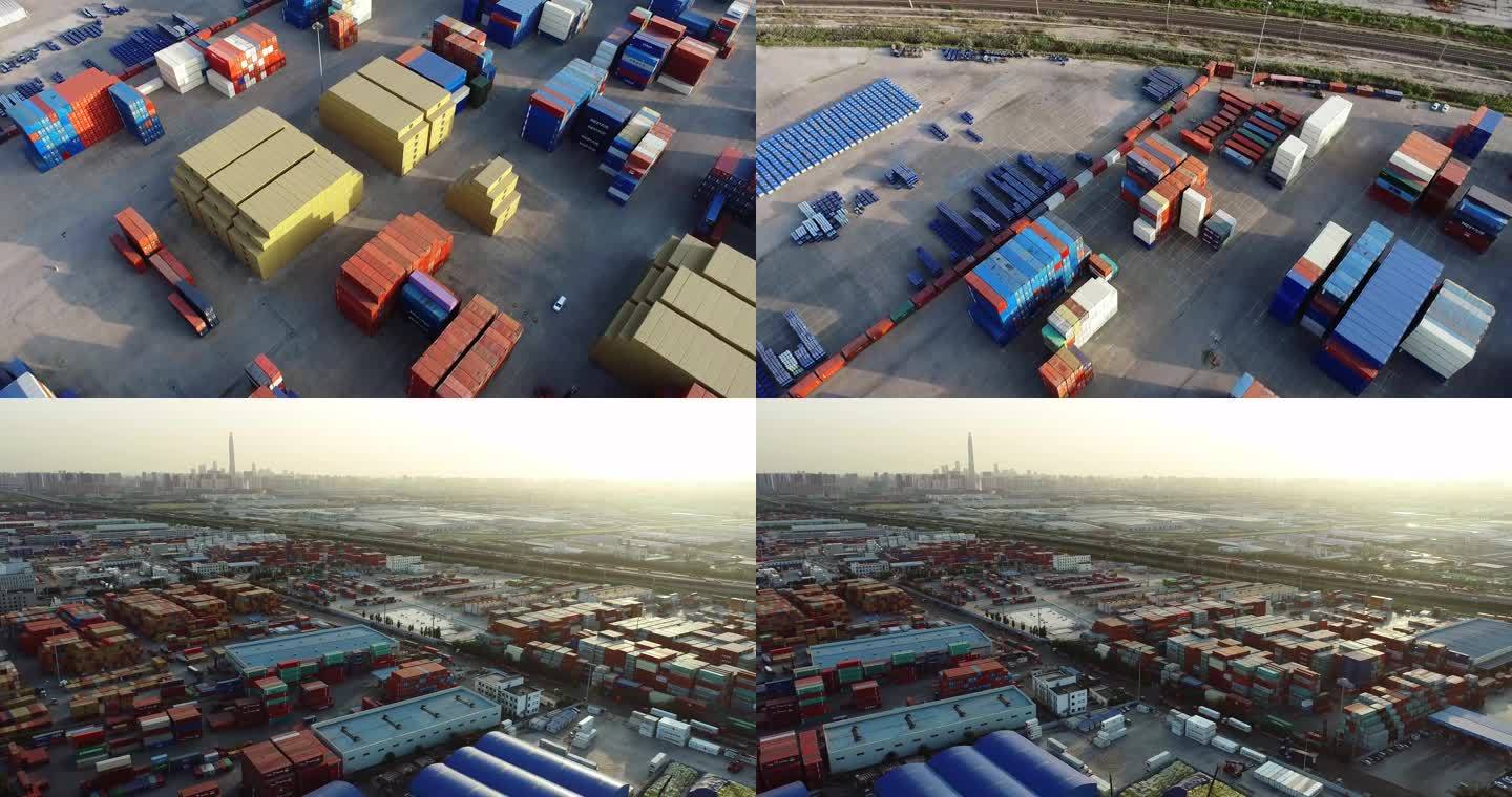 天津国际物流中心，港口物流集散地