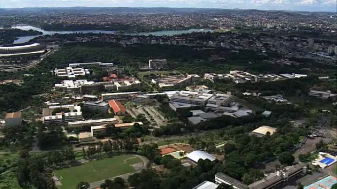 贝洛奥里藏特大学-空中景观-米纳斯吉拉斯州,贝洛奥里藏特,巴西