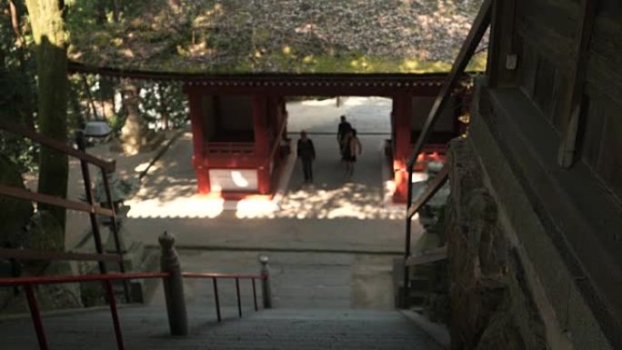 日本神社的通常景观