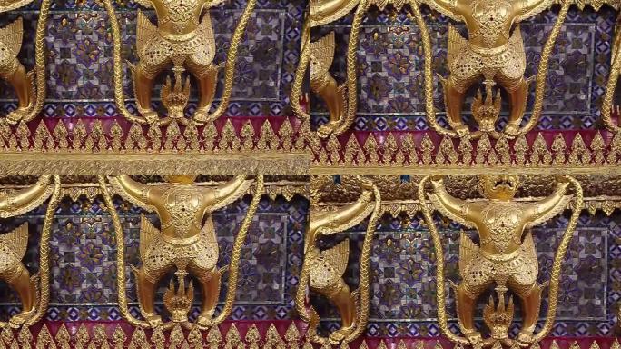 迦楼罗装饰在泰国大皇宫的Phra Kaew