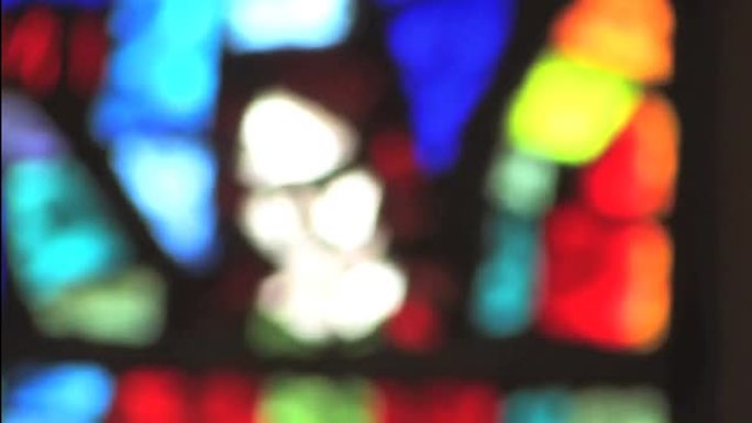 彩色玻璃窗架焦点教堂玻璃
