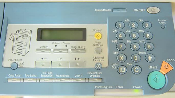 电路复印机数字