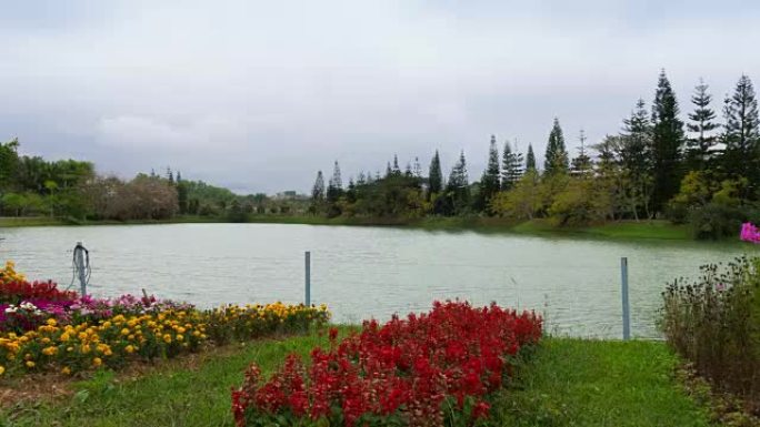 泰国考哈尔池塘景观