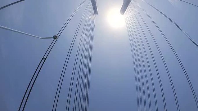 海湾大桥-仰望天空