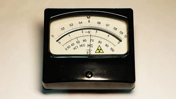 放射性水平指示器核辐射指针增长