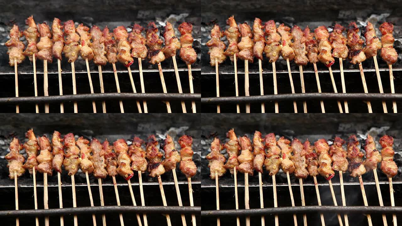 印尼菜鸡肉星期六不健康饮食膳食致癌物质