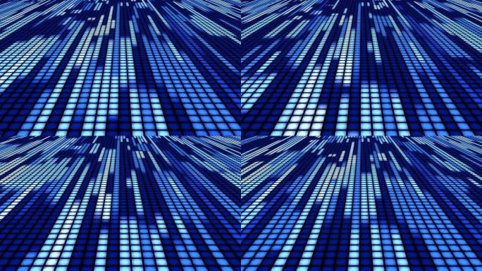 滑动技术网格背景地板