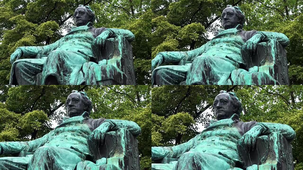 维也纳歌德雕像