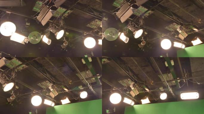 灯光工作室灯光工作室摄影棚绿幕