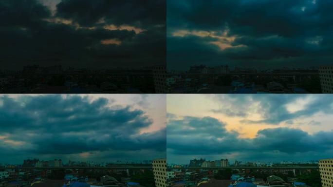 曼谷的晨云曼谷的晨云