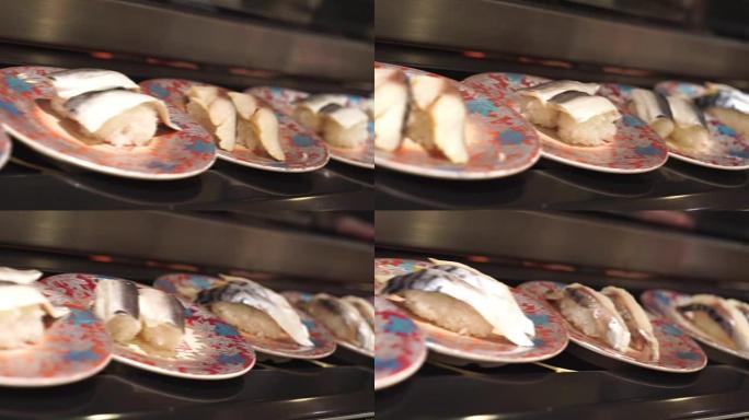 寿司皮带输送机饭店饭团食材