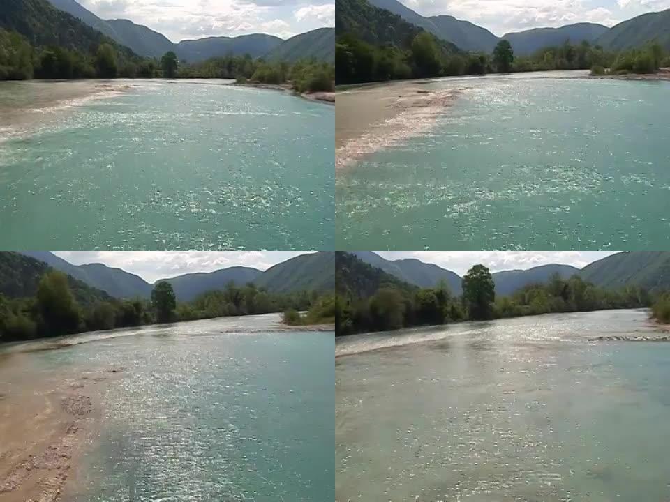 夏天的河流来自空气