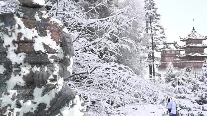 武士日本武士日本雪景武士雪地