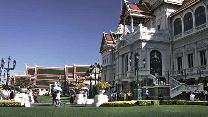 曼谷。大皇宫城堡