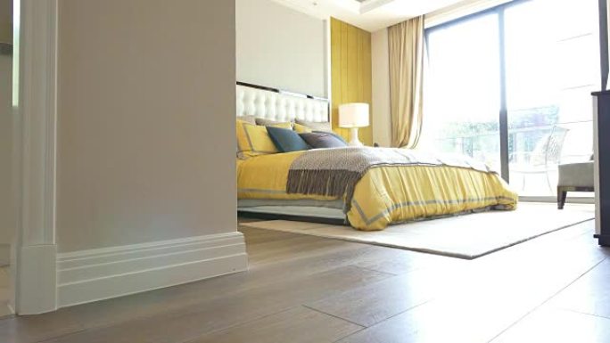 现代卧室室内4k