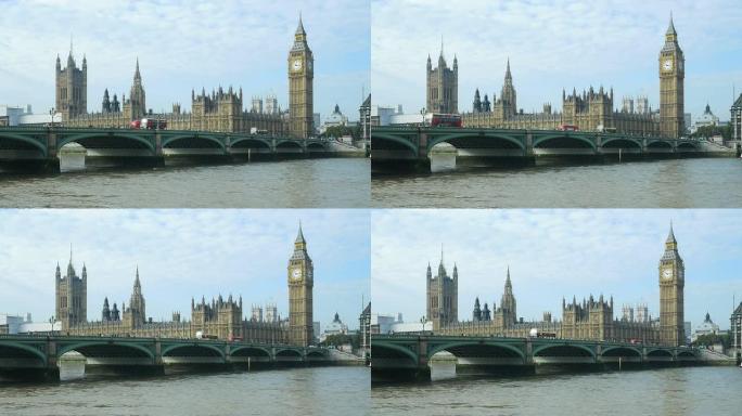 伦敦威斯敏斯特桥和大本钟(4K/超高清到高清)