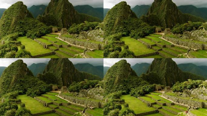 马丘比丘延时地质地貌奇特地貌山川峡谷