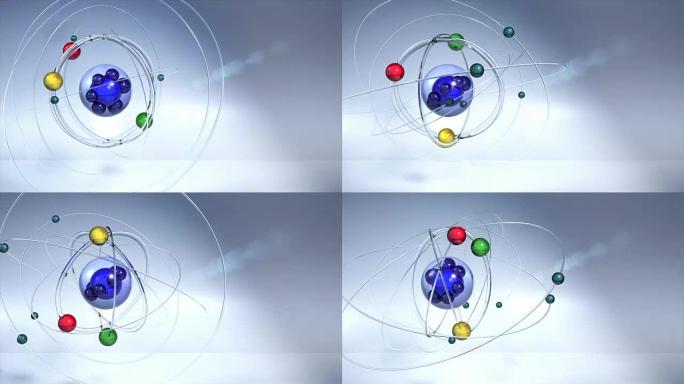 循环原子动画2循环原子动画