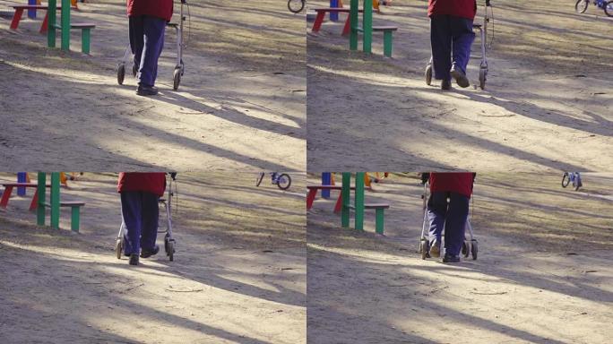 慢镜头:老与沃克