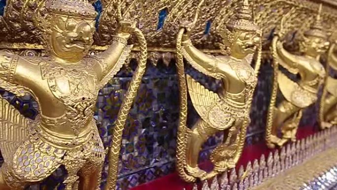 迦楼罗装饰在泰国大皇宫的Phra Kaew