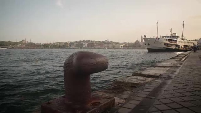 伊斯坦布尔海上交通的时间流逝