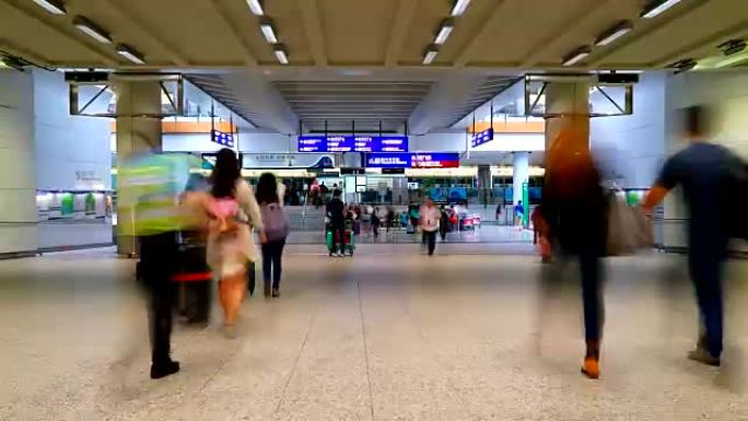 香港机场拥挤的人香港机场拥挤的人