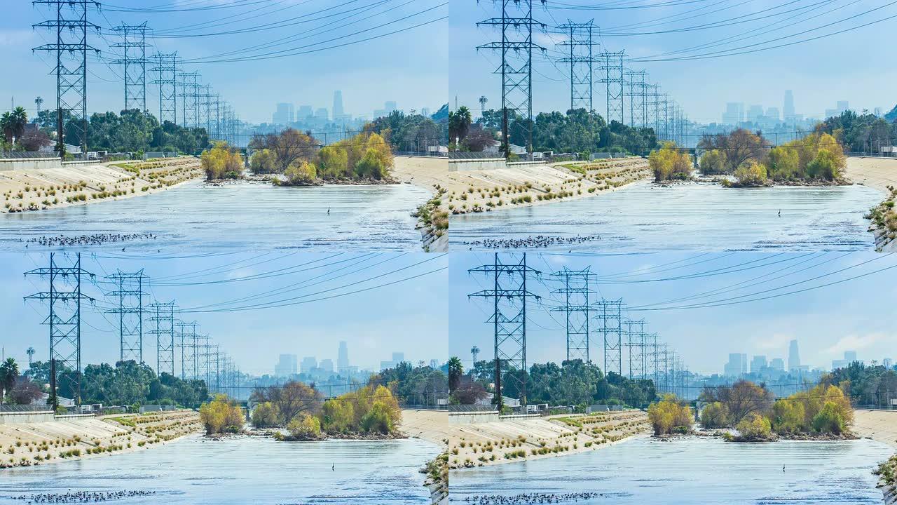洛杉矶河-高清视频