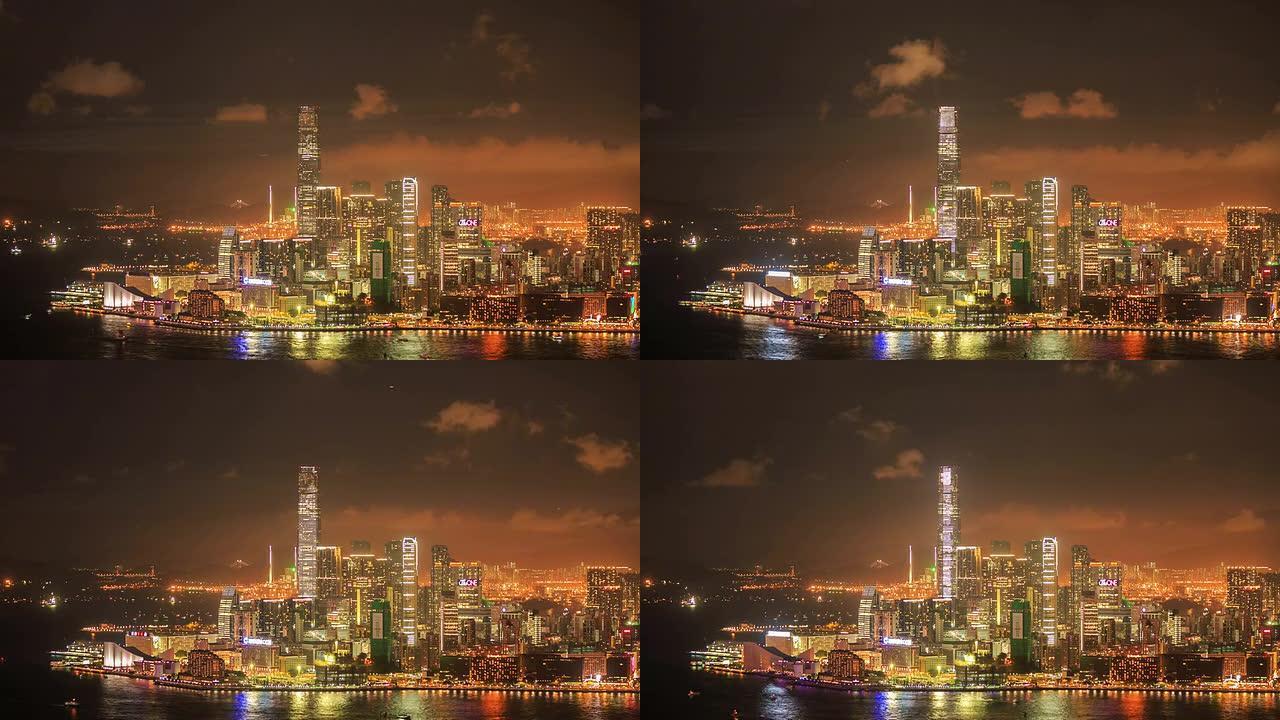 高清延时：香港城市夜空