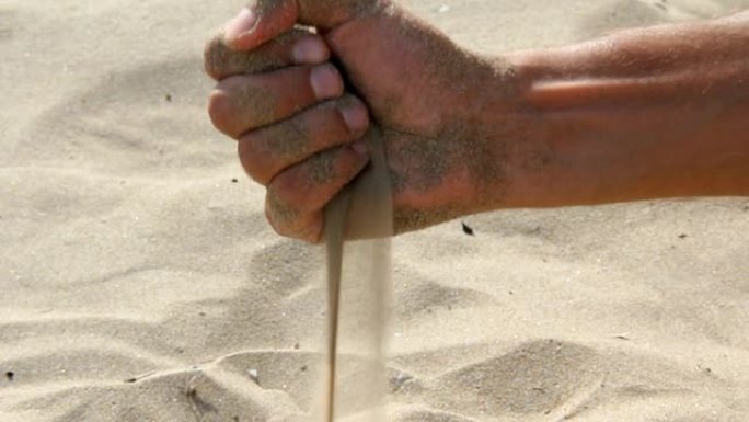 手中的沙子 (高清)