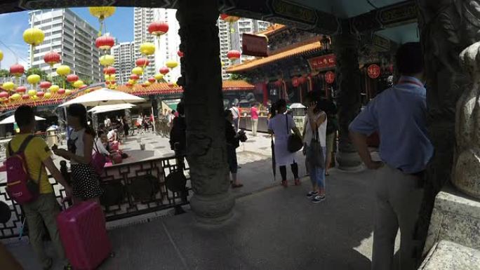 4K-timelapse: 人在庙，香港名庙·环球之声