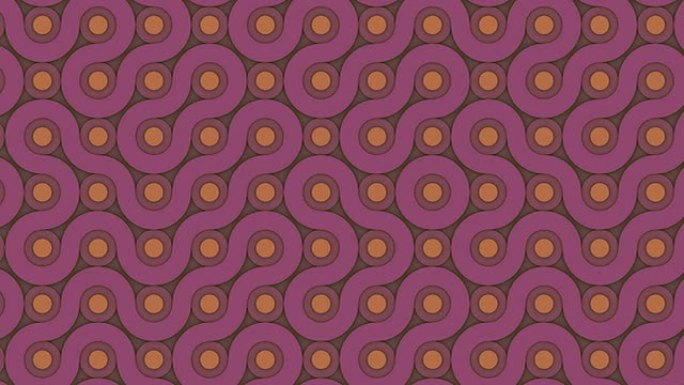 三（3）个可循环和可翻转的淡紫色“连接圆点”。