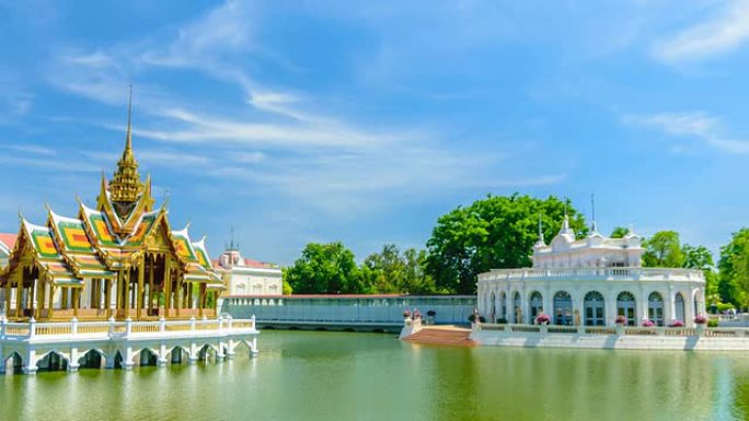泰国大城府的邦帕因王宫