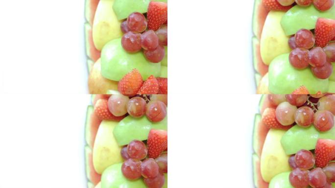 水果和左边的空格输入文本