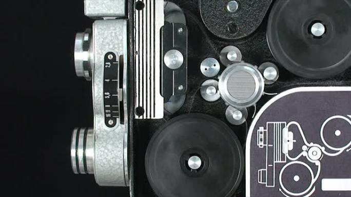 老式16mm相机细节