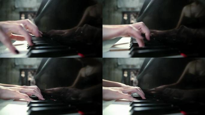 弹钢琴弹钢琴