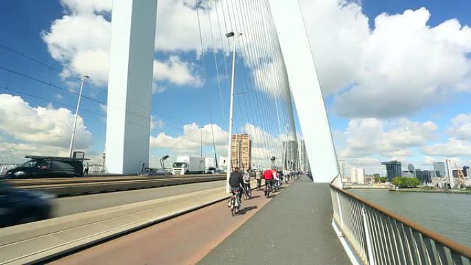 鹿特丹的桥梁