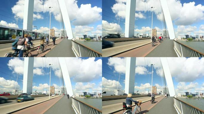鹿特丹的桥梁