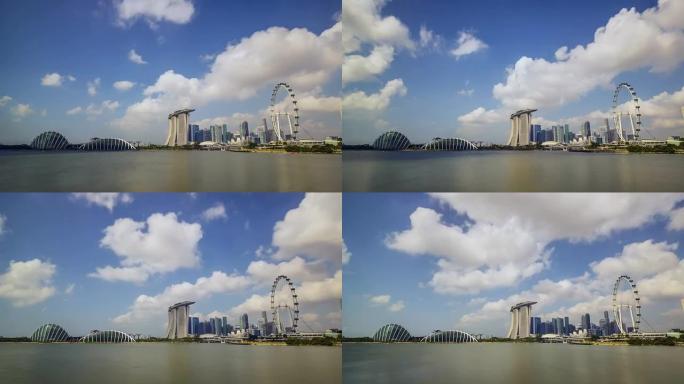 Timelapse新加坡天际线系列2014