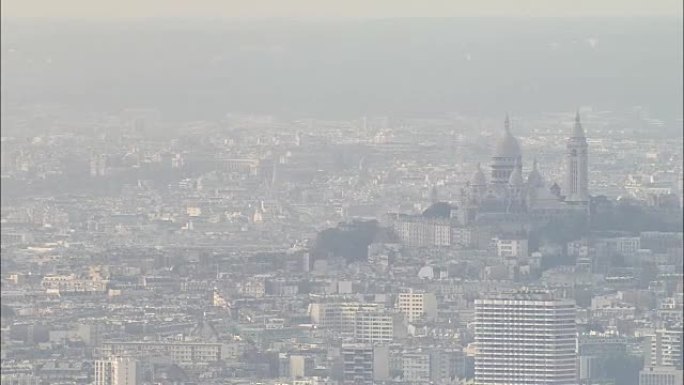 Sacre-Coeur - Aerial View-法兰西岛,伊夫林省,凡尔赛,法国