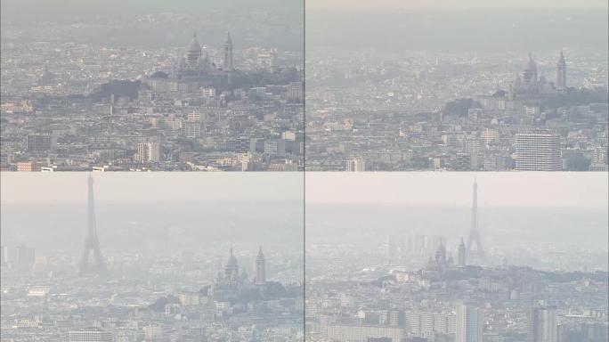 Sacre-Coeur - Aerial View-法兰西岛,伊夫林省,凡尔赛,法国