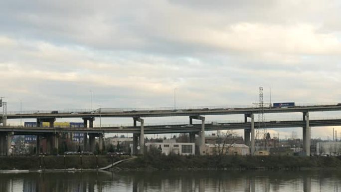 俄勒冈州波特兰马卡姆桥4k