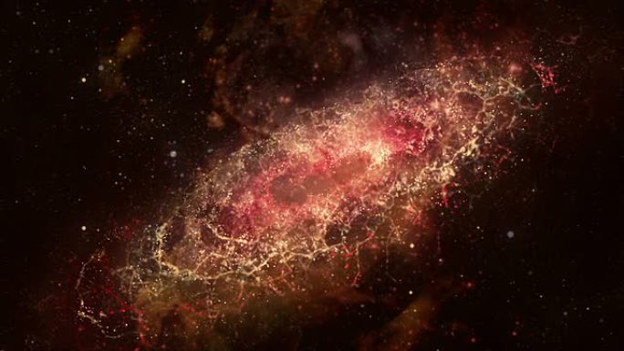 美丽的银河系动画美丽的银河系