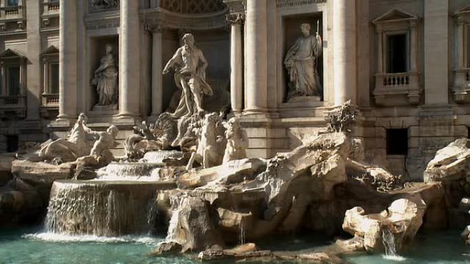 Fontana di Trevi喷泉罗马意大利