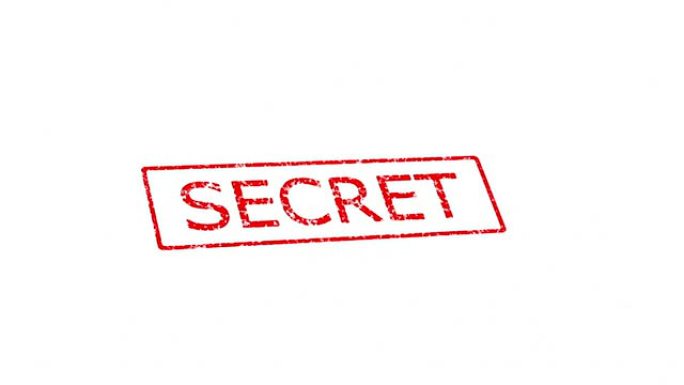 Secret和TopSecret印章